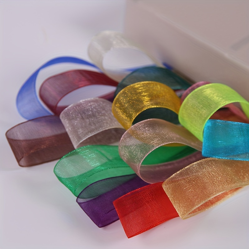 Satin Ribbon Roll (1 inch, 10 m) (Assorted) Price - Buy Online at Best  Price in India