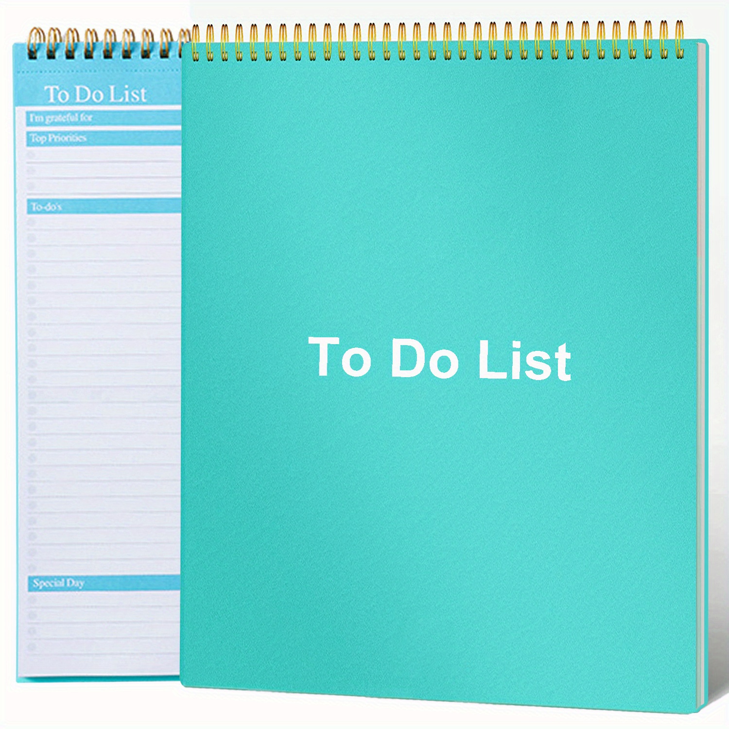 Planificateur journalier A5 Previs 50 feuilles - Organisateur jour par page  - Daily Planner de table : : Fournitures de bureau