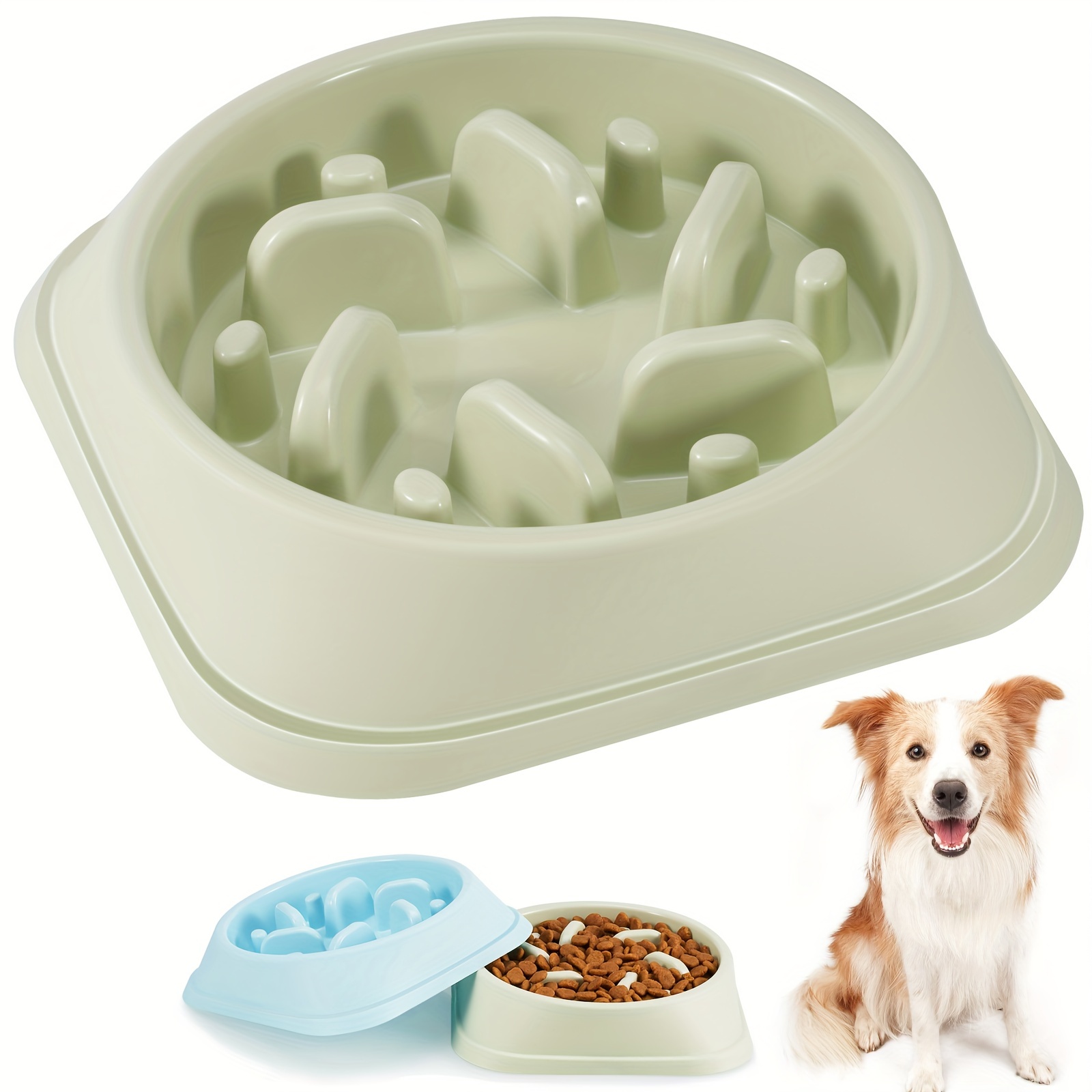 Slow Feeder Dog Bowl Anti Gulping Healthy Eating Interactive Bloat Stop Fun  Alternative Non Slip Dog Slow Food Feeding Pet Bowl Slow Eating Healthy -  China Bowl Pets and Pet Bowls for