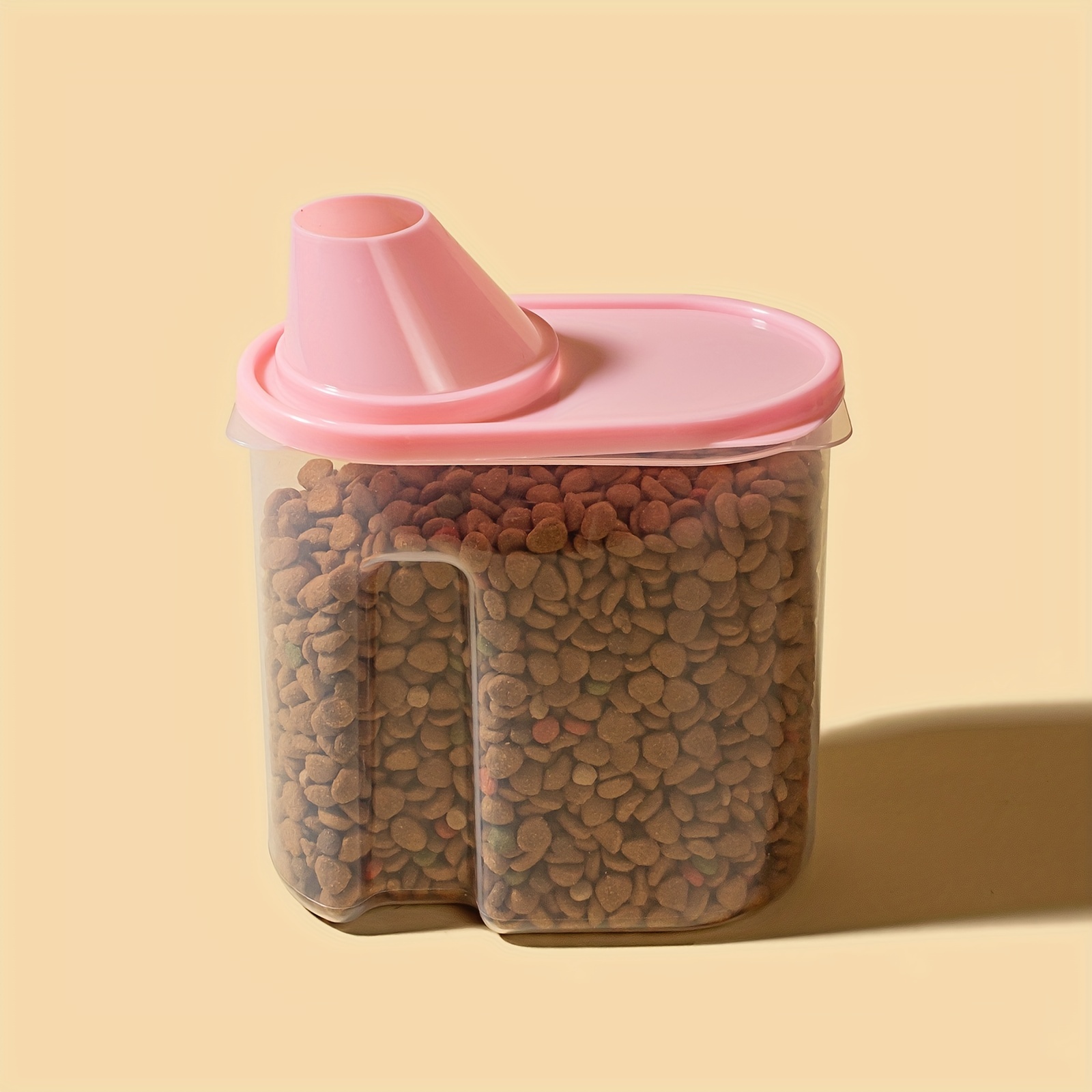 Plastic House Large Cereal Containers Storage Set Dispenser Approx. 4L Fits Full