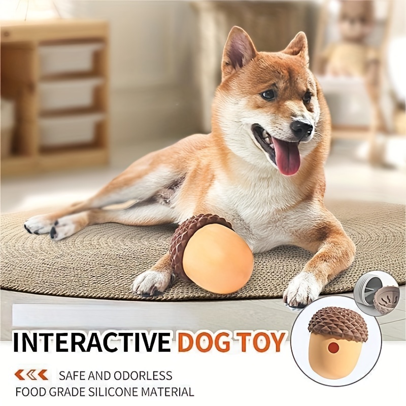 Capsule Dog Toys Puppy Treats Ball Interactive Pet Toy For Small Dogs  Rubber Leaking Ball Pomerian Puzzle Training Accessories - Dog Toys -  AliExpress