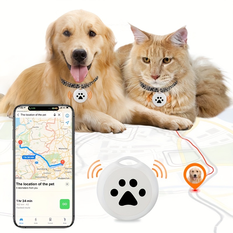 Pet GPS Tracker 2G 4G Avec Collier Et Application Gratuite Pour Chien Chat  - Temu Belgium