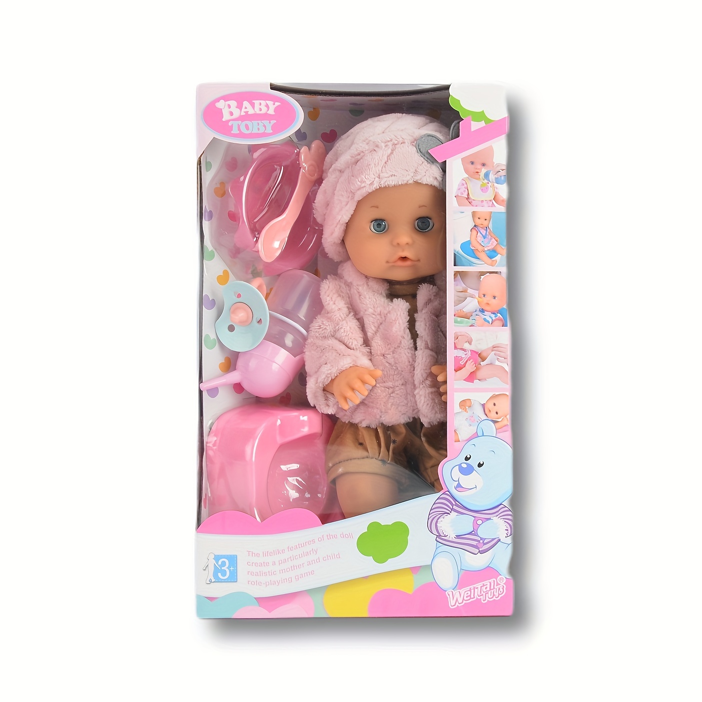  Nenuco Muñeca de bebé suave con 5 funciones de la vida real,  trajes coloridos, muñeca de 12 pulgadas : Juguetes y Juegos