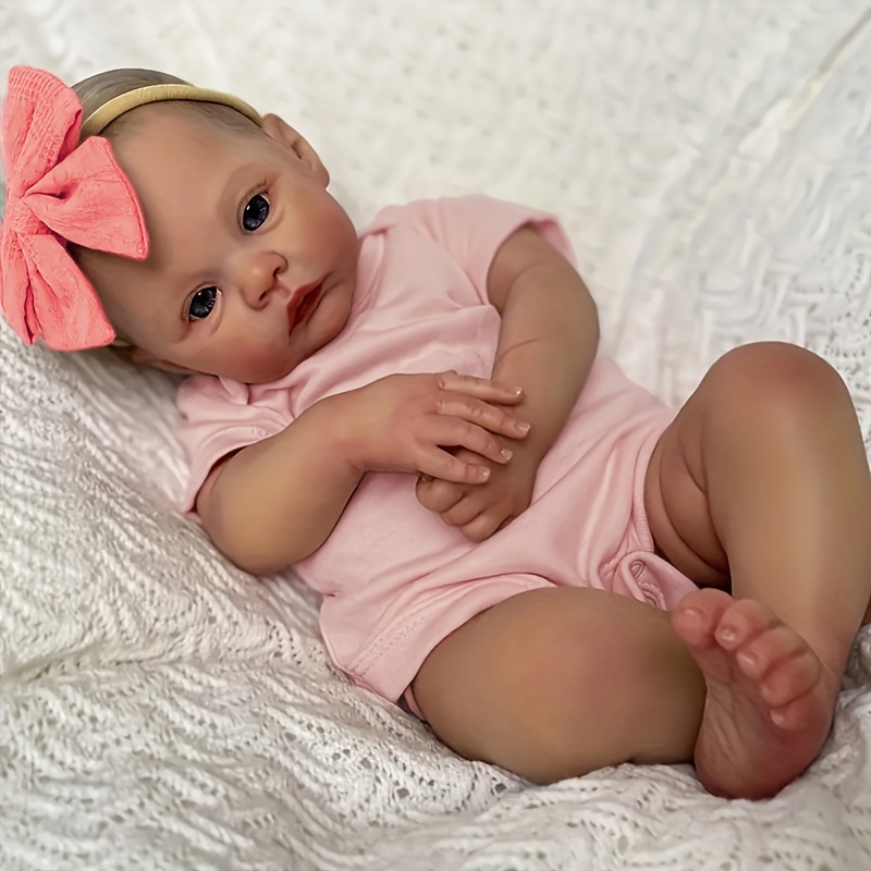 24 Truly Cute Girl Lifelike Reborn Baby Doll SweetHouse Reborns® Dorota   Lifelike Reborn Dolls for Sale❤️Cheap Realistic Silicone Newborn Baby Doll