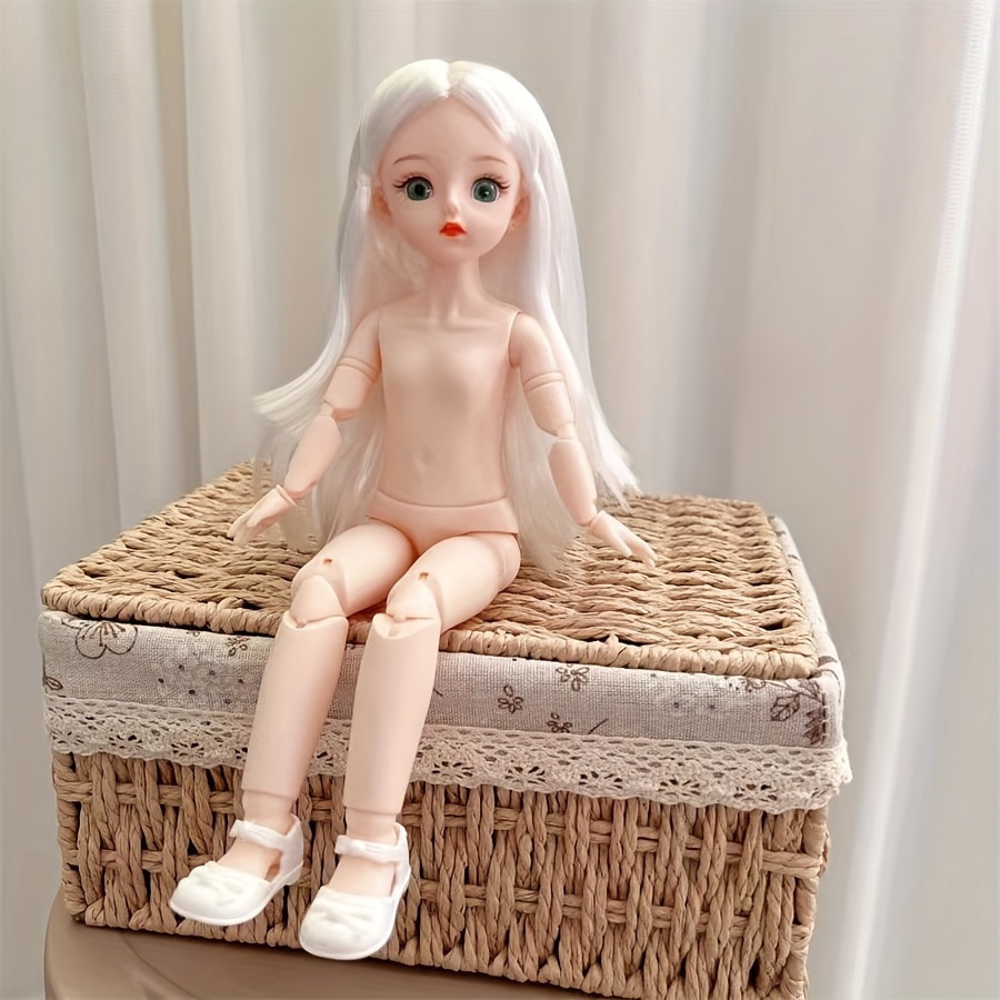 New 1/6 Bjd Doll Body 40 Joints Movable Men and Women Doll Body for 30cm  Blythe Doll Girls Dress Up Toy Accessories