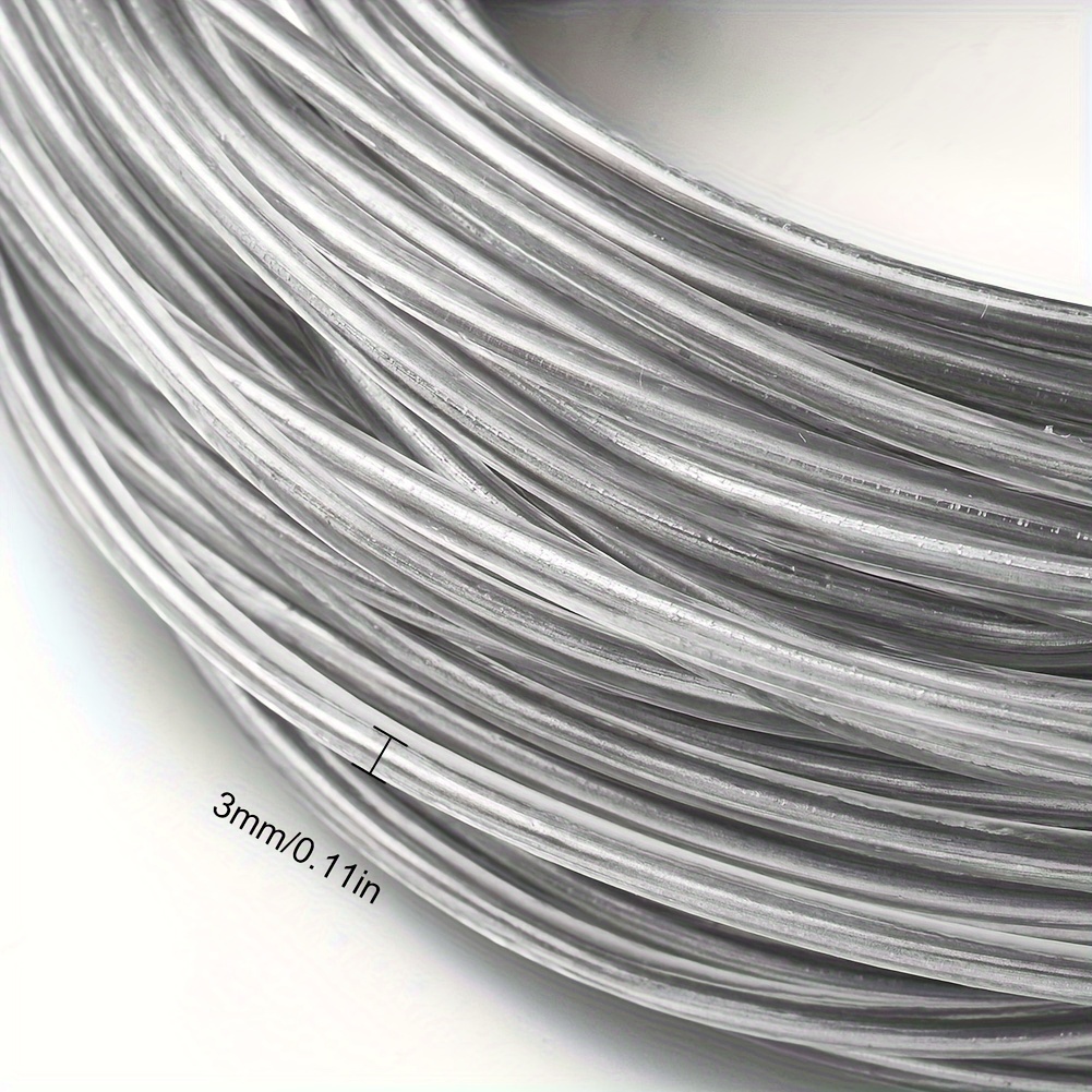 200 bucles de alambre de acero fino de 0.024 in de alambre de metal  flexible y flexible para manualidades y proyectos de manualidades Kit de  envoltura