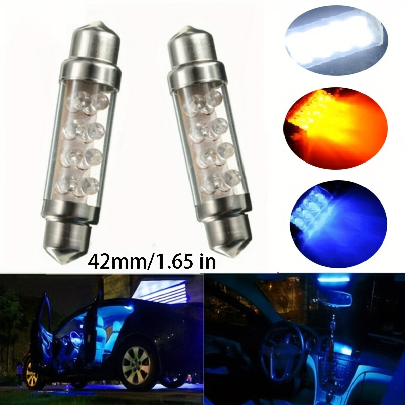 Car Led Bulb 211 2 578 212 2 569 6413 Door Led Bulb Car - Temu