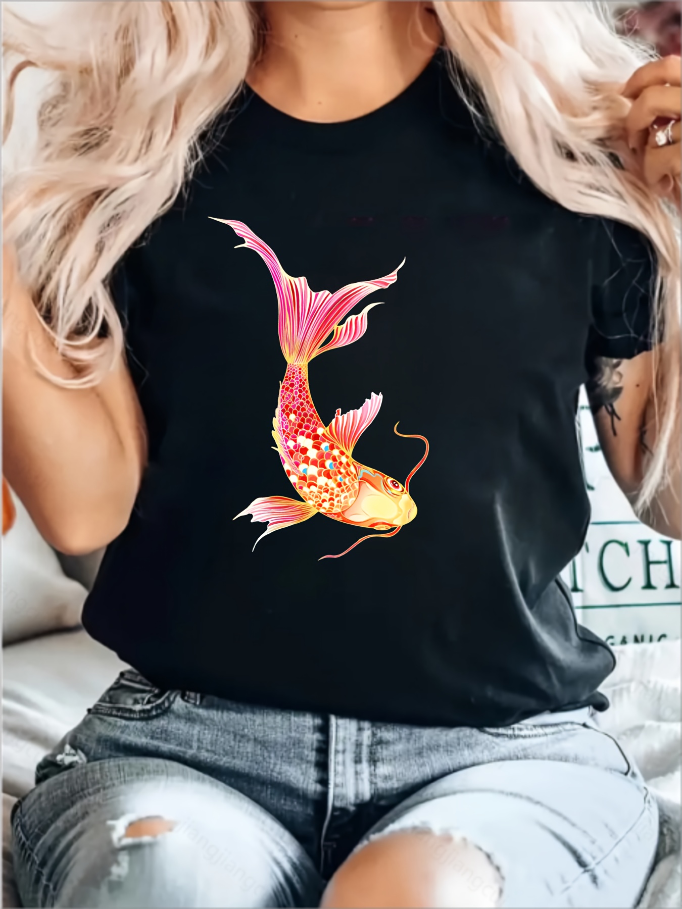 Fish Shirt Women - Temu