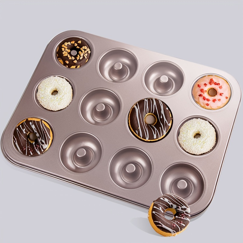 Mini molde de silicona para Donut de 48 cavidades, utensilios para hornear  Donuts, bandeja para hornear, moldes para hielo, moldes para postres,  galletas y pasteles de Chocolate – Los mejores productos en