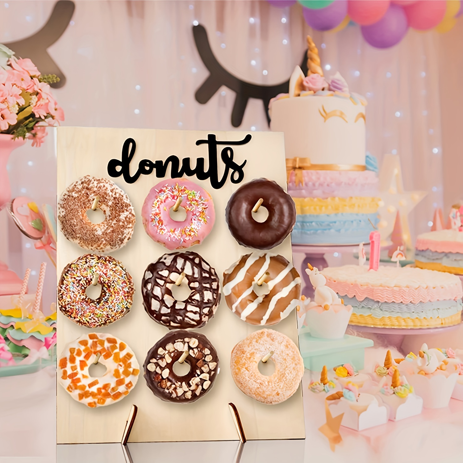 Soporte de donas 🥯🥯🥯🥯 - Todo para cumpleaños