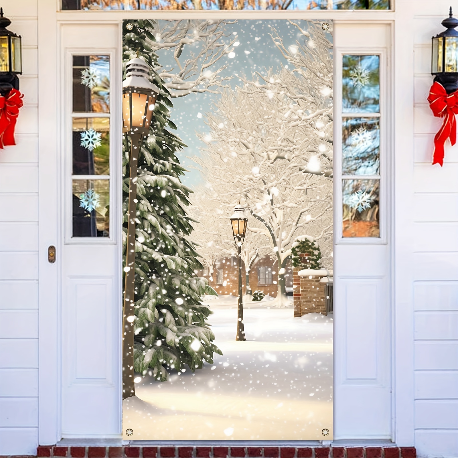 Winter Wonderland Door Decorations - Temu