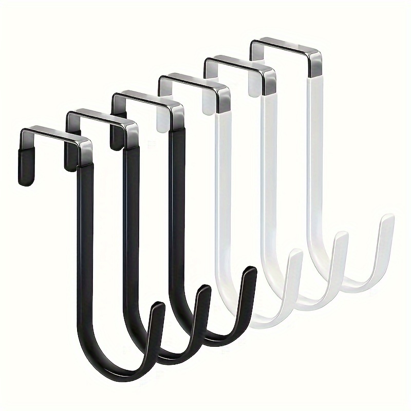 4pcs Perforated Metal Coat Hooks - Home & Kitchen - Temu