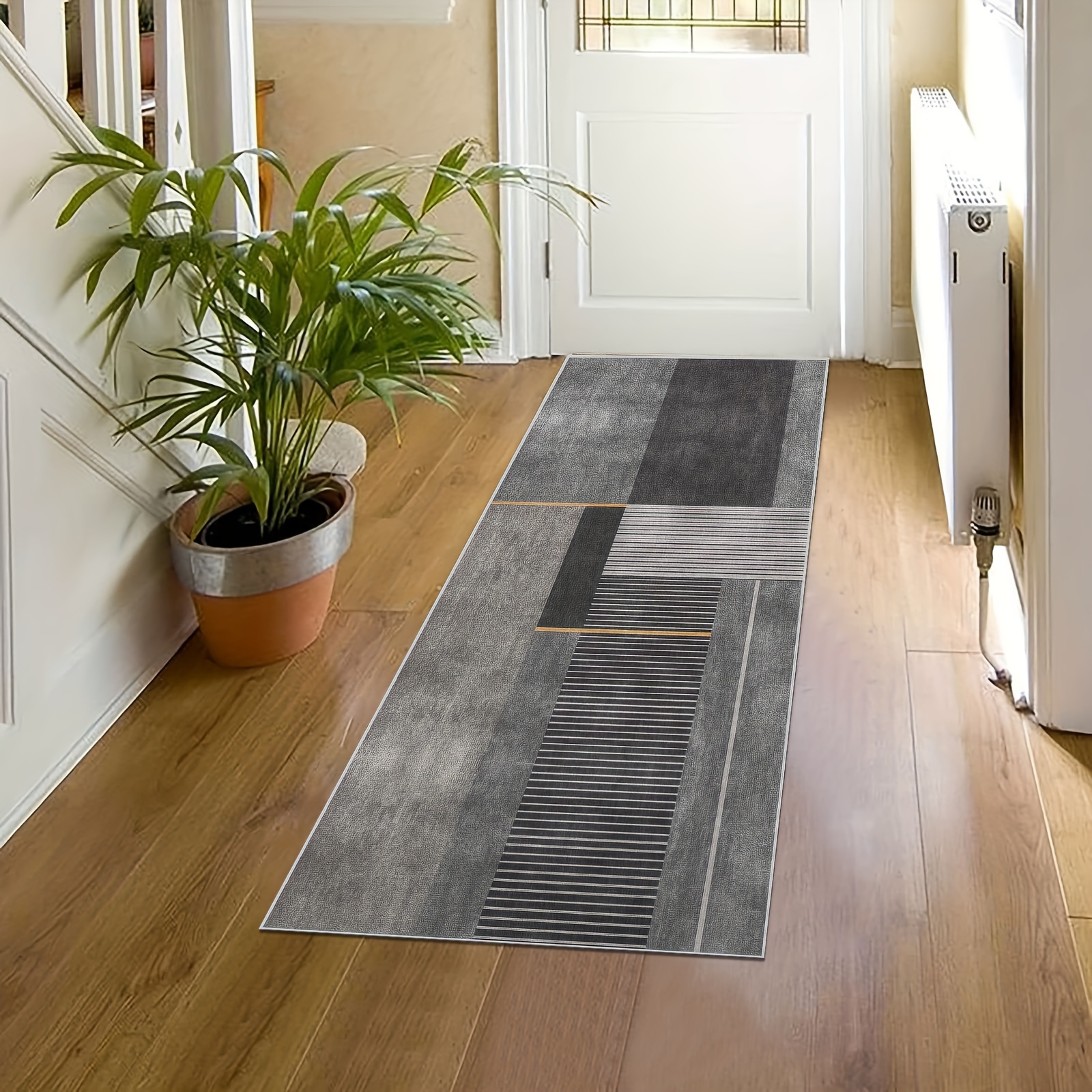 1pc Tapis De Sol De Cuisine, Impression De Piano Moderne, Tapis De Sol En  Polyester Antidérapant, Convient Pour La Cuisine, Le Salon, Le Balcon  D'entrée, La Décoration De La Maison - Temu