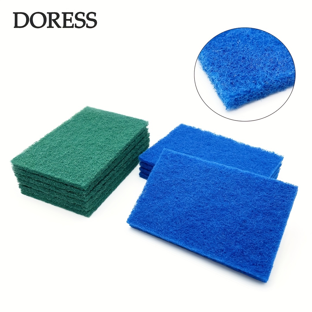 Nylon Scouring Pads-Dish Scrubber, for Dishes, Pots, and Stoves, Durable  Mesh Scourers, for Tough Cleaning. Nylon Dish Scrubbers, Pack of 3,  Assorted