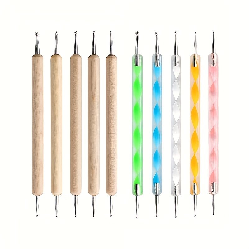 Dot Painting Tools Embossing Ball Pens Set Baking Fondant - Temu