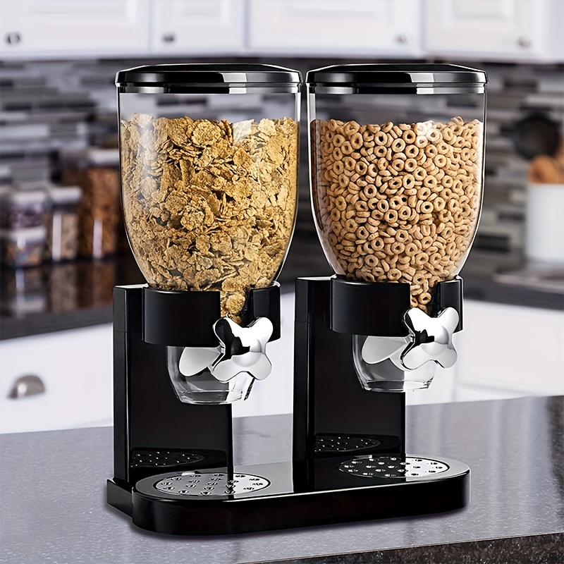 1pc Dry Food Dispenser Cereal Dispenser 5 5l Oatmeal Machine Kitchen  Miscellaneous Grain Storage Tank Oatmeal Dried Fruit Snack Storage Tank  Food Storage Cans Kitchen Accessories, Check Out Today's Deals Now