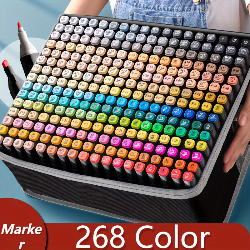 12/30/40/60/80/168/268 Color Markers plumones posca Dual Headed