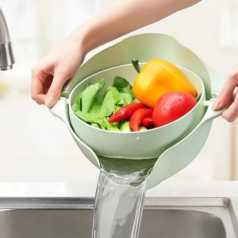 Dropship Fruit Vegetable Cleaning Device Salad Manual Washing Spinner With  Brush Hand Crank Fruit Washing Machine With Bowl Kitchen Gadget to Sell  Online at a Lower Price
