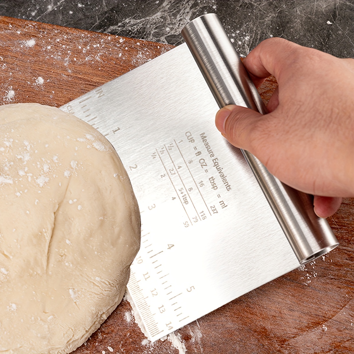 Effortlessly Cut And Blend Dough With Stainless Steel Baking - Temu