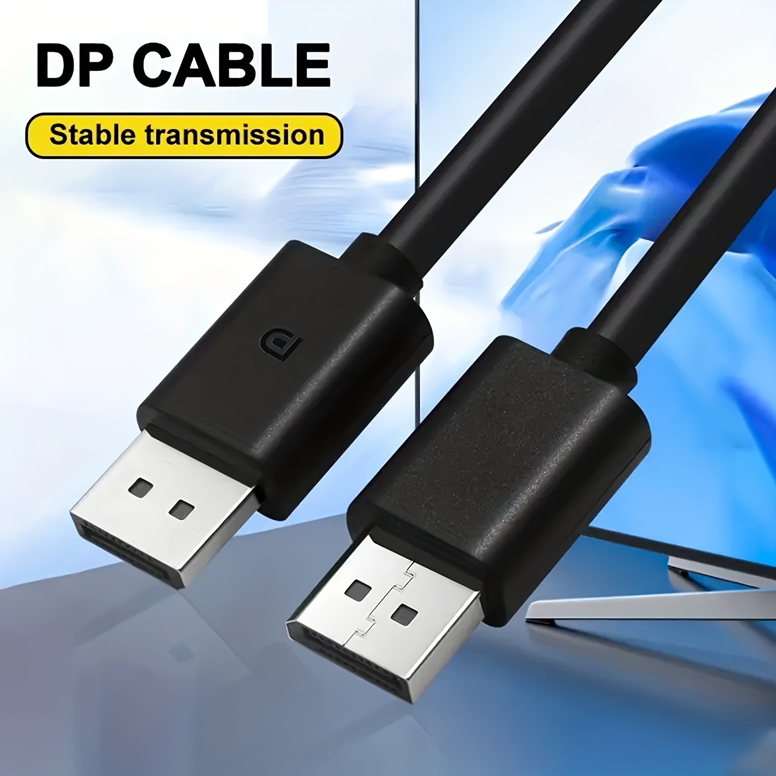 Cable Adaptador Display Port (dp) A Hdmi 3 Metros Vention