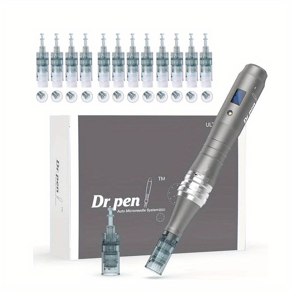 Dr. Pen Ultima M8S Professional Microneedling Pen Microneedle Dermapen for  Hair Beard Growth Wireless Derma Pen - Amazing Skin Pen for Face Body