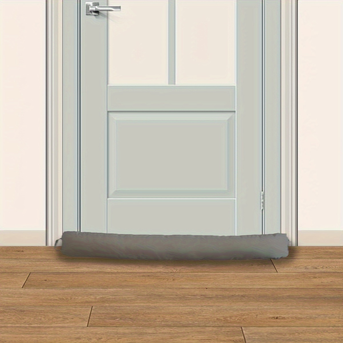 Urhome Selbstklebende Türdichtung 2 Meter Dichtungsband Schwarz - 1 Stück  Zugluftstopper Türstopper gegen Insekten Lärm Staub Haustür Silikon  Dichtung