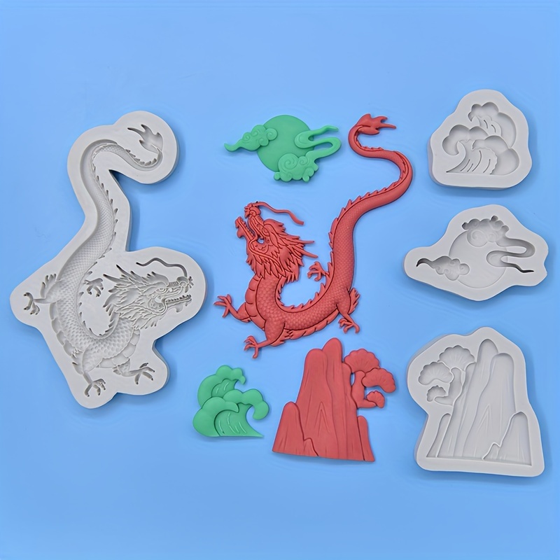 Dragon Silicone Animal Mold A325 by First Impressions Molds