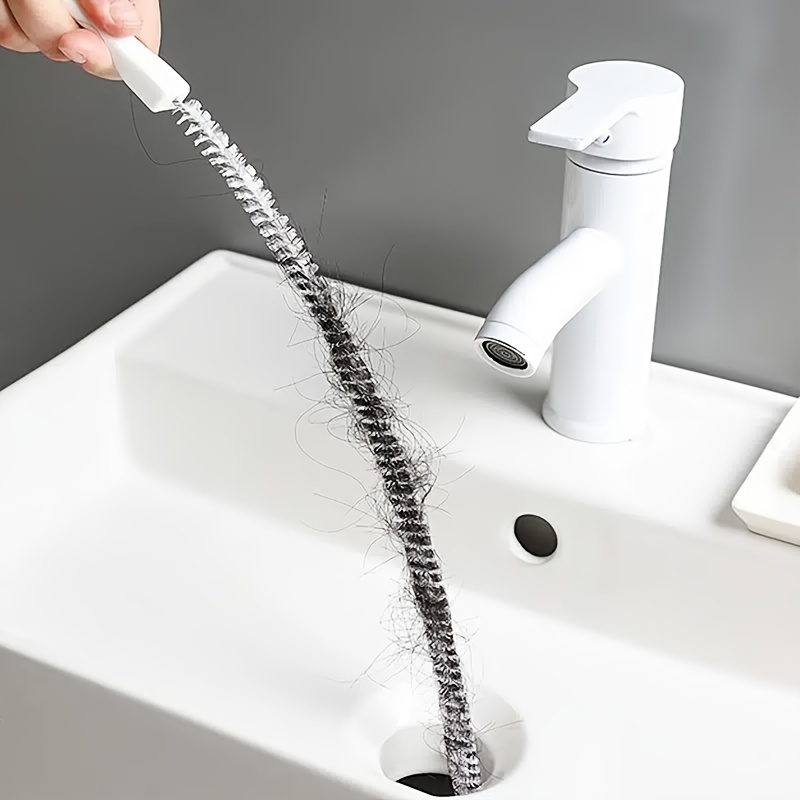 Outil de nettoyage manuel long et flexible en forme de serpent, outil de  vidange pour canalisations