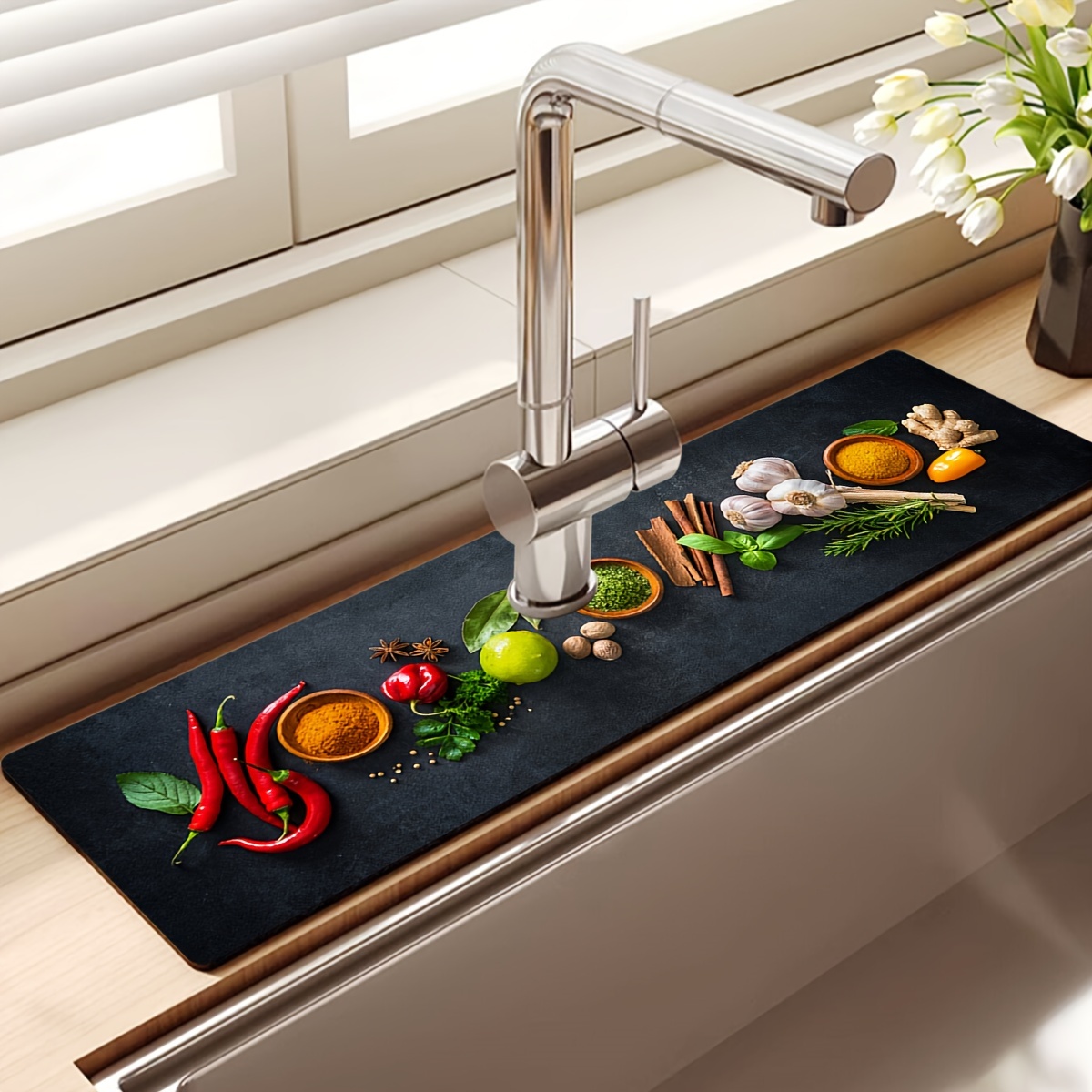 Retro Style Faucet Drain Pad Kitchen Table Top Self suction - Temu