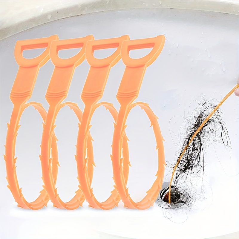 Hair Drain Cleaner Tool,9.8Ft Drain Snake Pipe Cleaner Plumbing