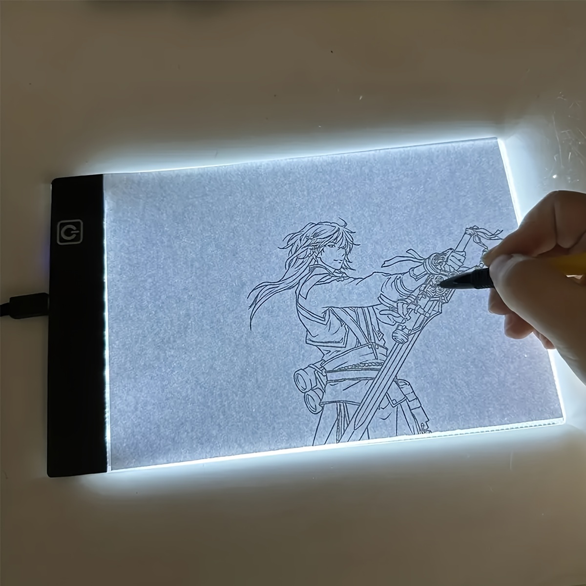 LED Light Drawing Board Interactive Drawing Boardchildren Art Easel - China  Fluorescent Drawing Board and Plastic Easel Toy price