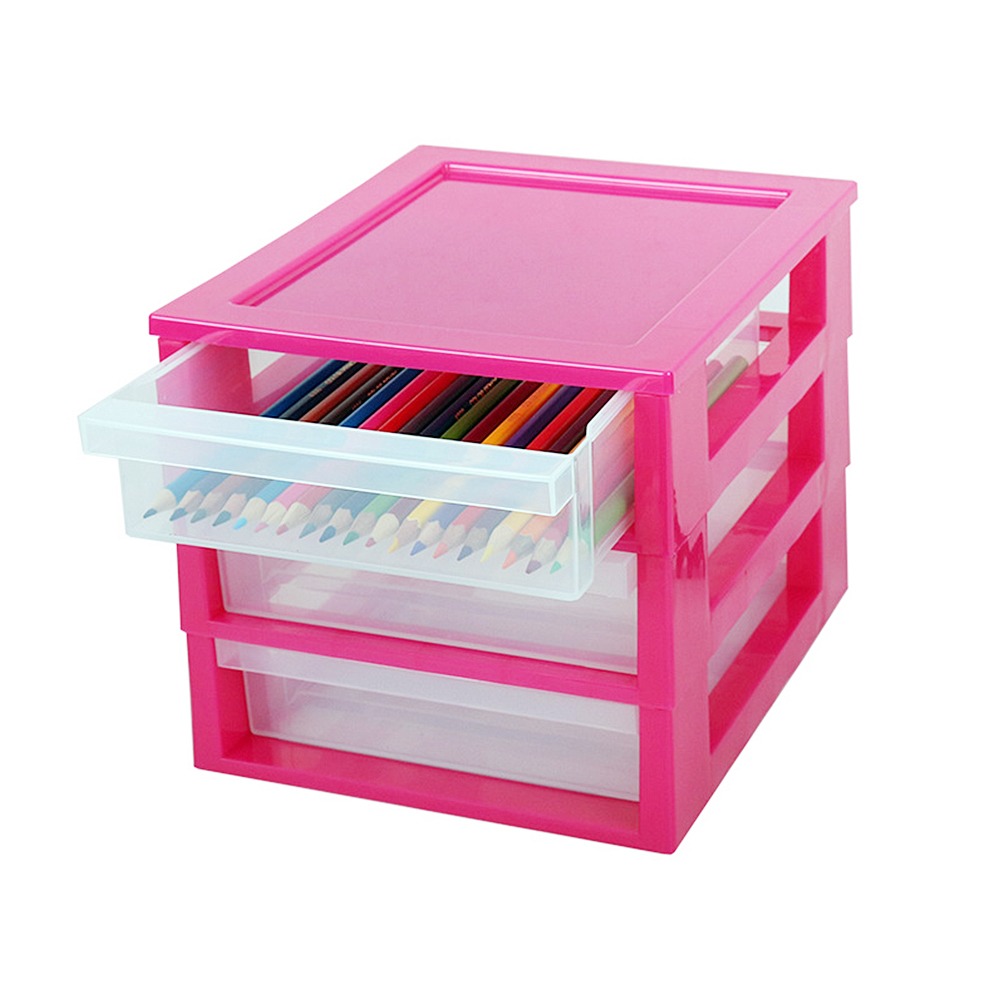 Desktop Juice Color Stackable Storage Box Office Drawer - Temu