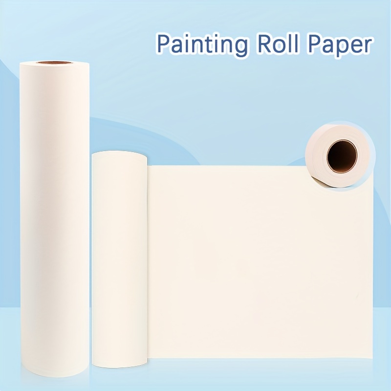 2pcs White Drawing Paper Rolls Professional Painting Sketch Paper