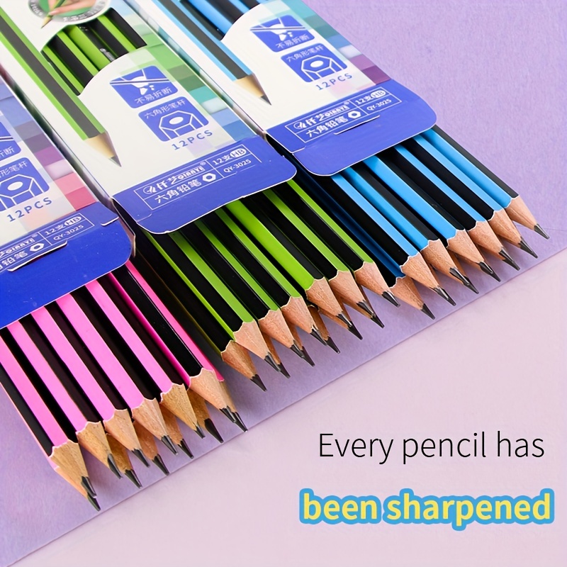 12pcs STAEDTLER 144 Colored Pencils With Eraser Drawing Pencil School  Stationery Office Art Supplies Student Painting