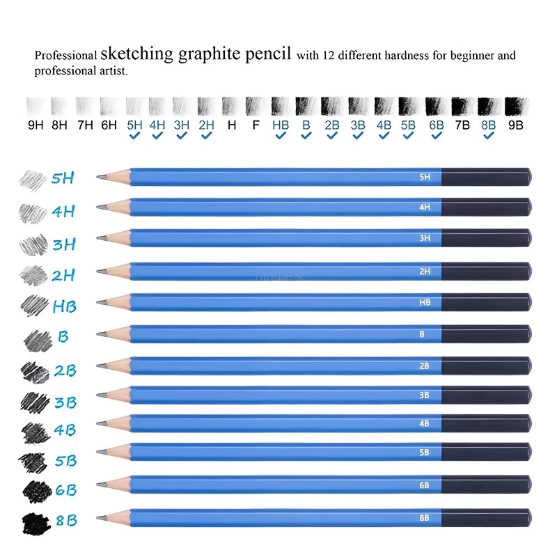 5H Hardness Sketchings/Drawing Pencils for Artists for sale