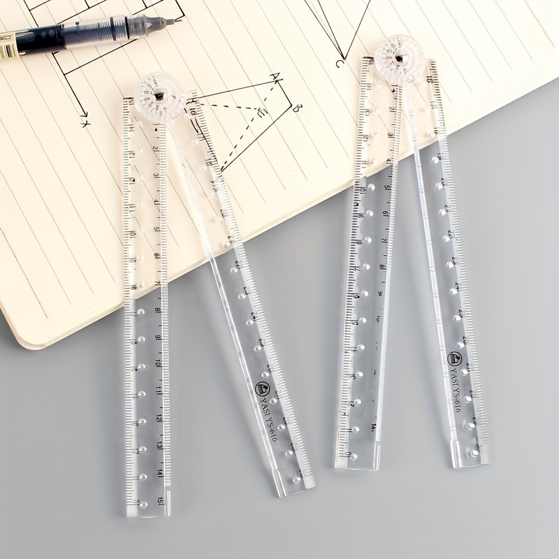 2 T- Square Drafting Ruler Transparent T- Ruler for Drafting and General  Layout Work Rectangle Architecture supplies - AliExpress