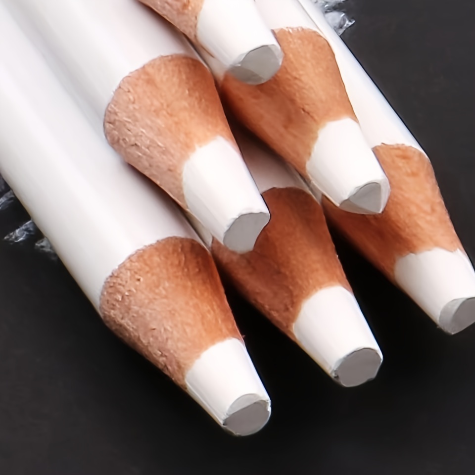 Marie's White Charcoal Pencils Set, Sketch Highlight White Pencils -  Perfect For Drawing, Sketching, Shading & Blending - Ideal Art Supplies For  Adults Beginners & Artists! - Temu