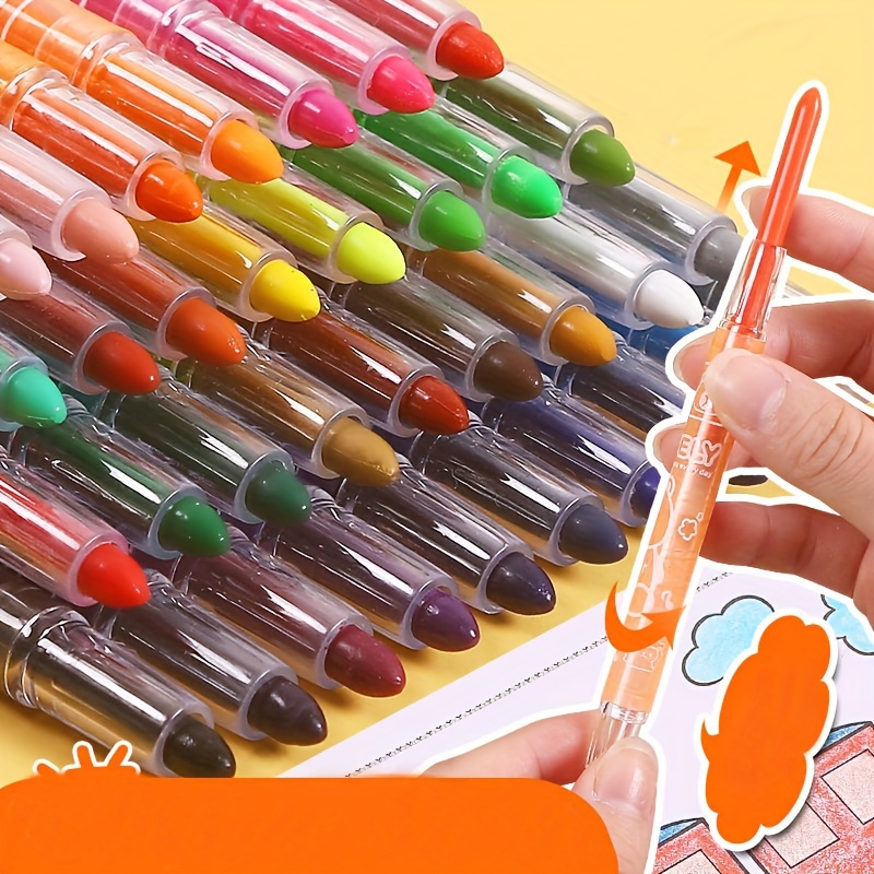 Crayon crayon kawaii crayons crayons crayon papeary estuche 3d Space Pen  Box