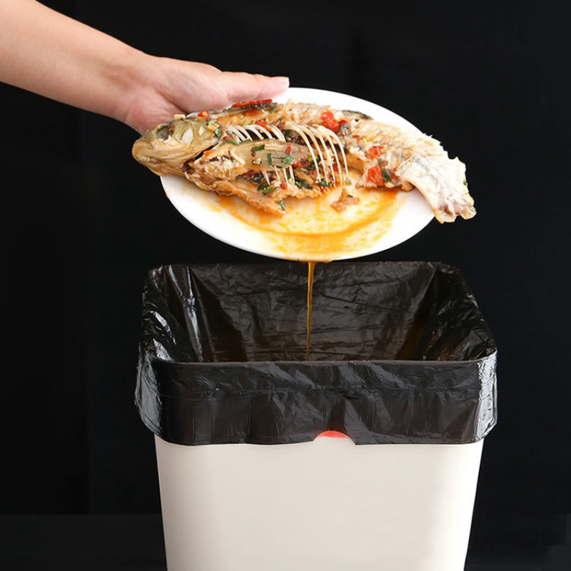 2.6silk New Material Large Heavy-duty Trash Can Liner, Large Bin