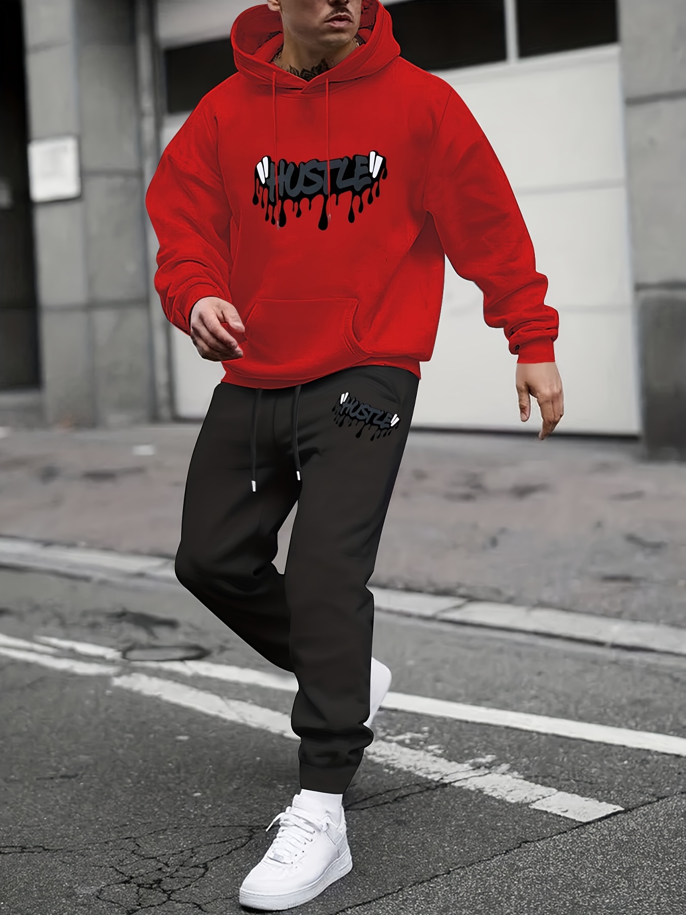 Mens jumper store and joggers set