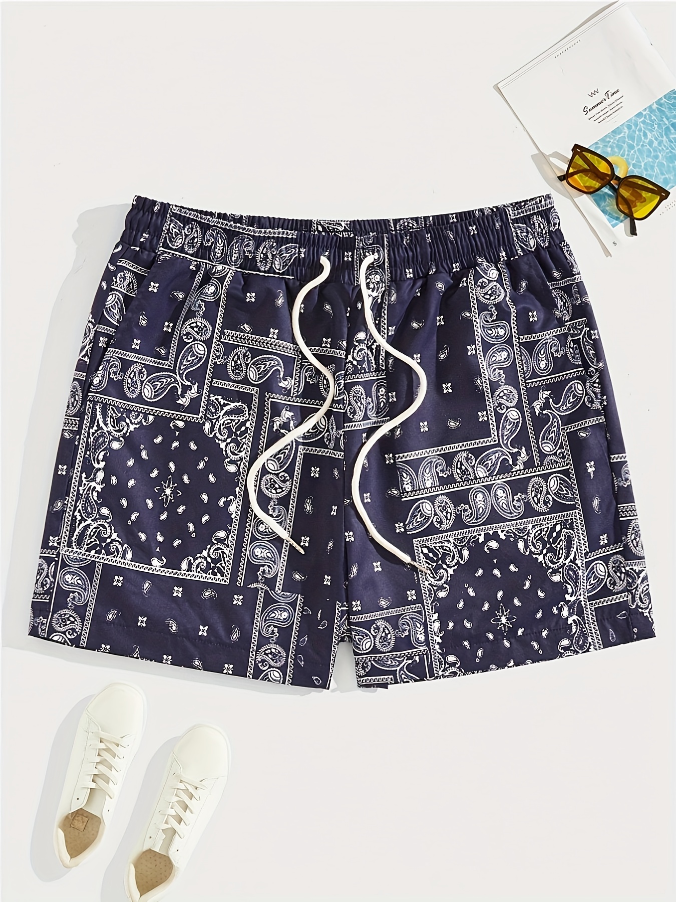 Paisley Shorts - Temu