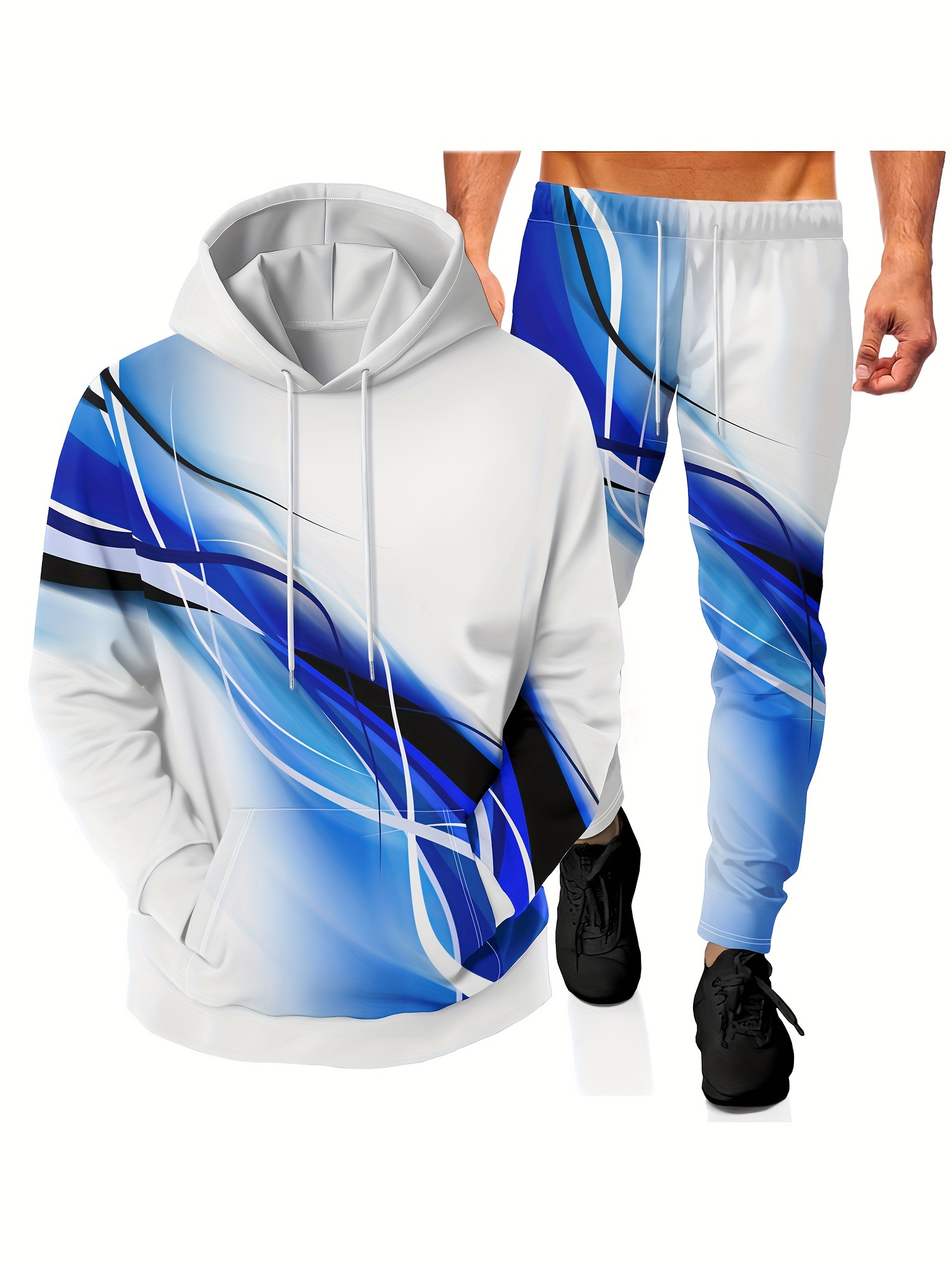 Mens Tie Dye Sweatsuit Temu