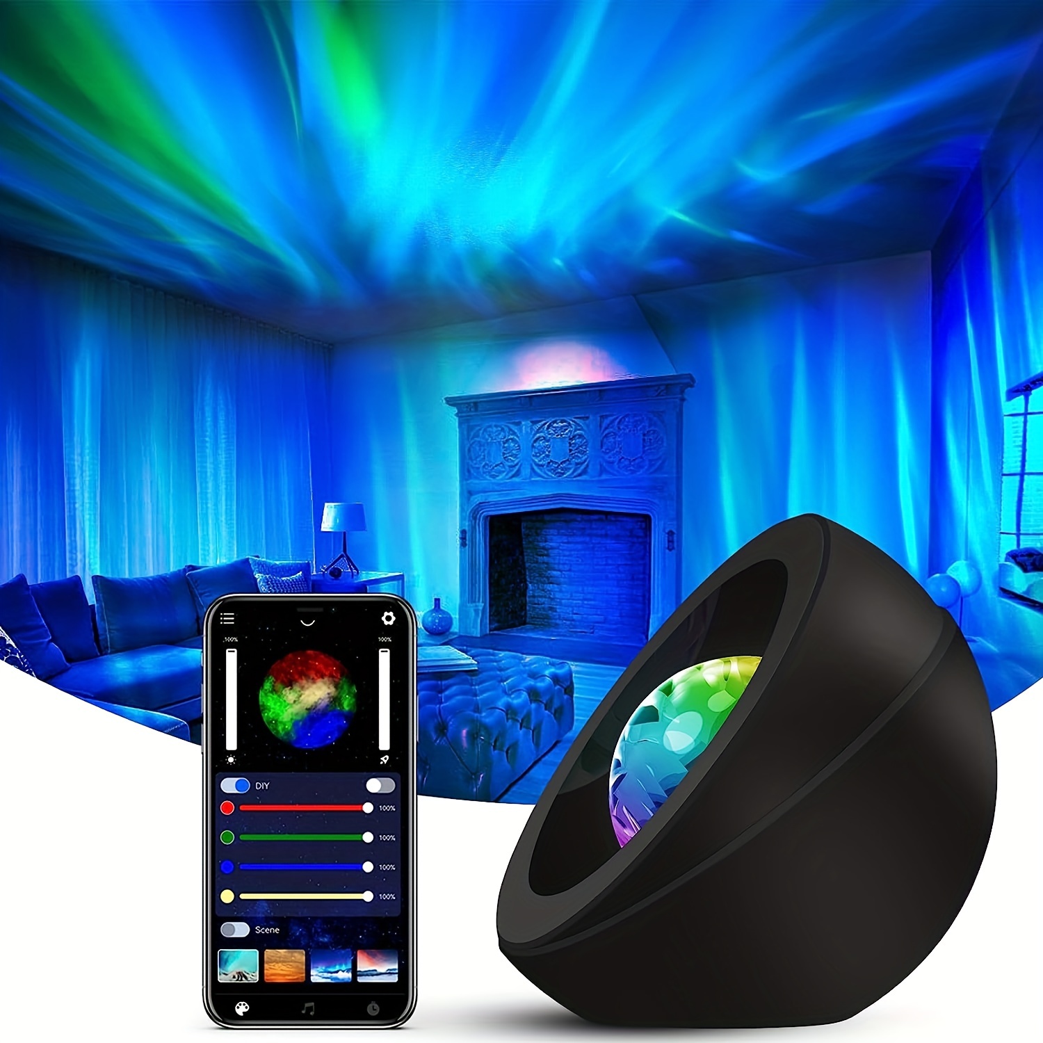 3d aurora projector