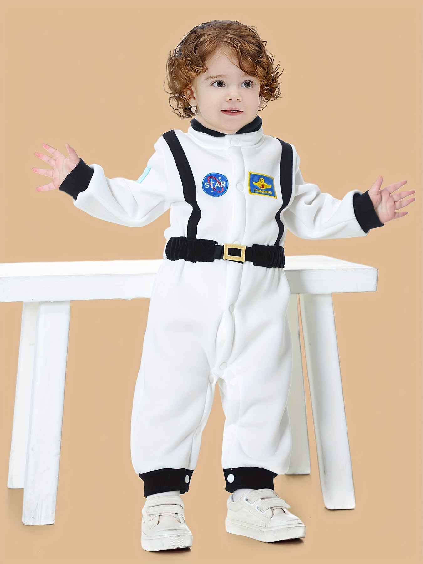 6M to 4 Years Astronaut Clothes Baby Kids Rompers Boys Girls Jumpsuit  Winter Warm Cool Space Suit Children Birthday Gift