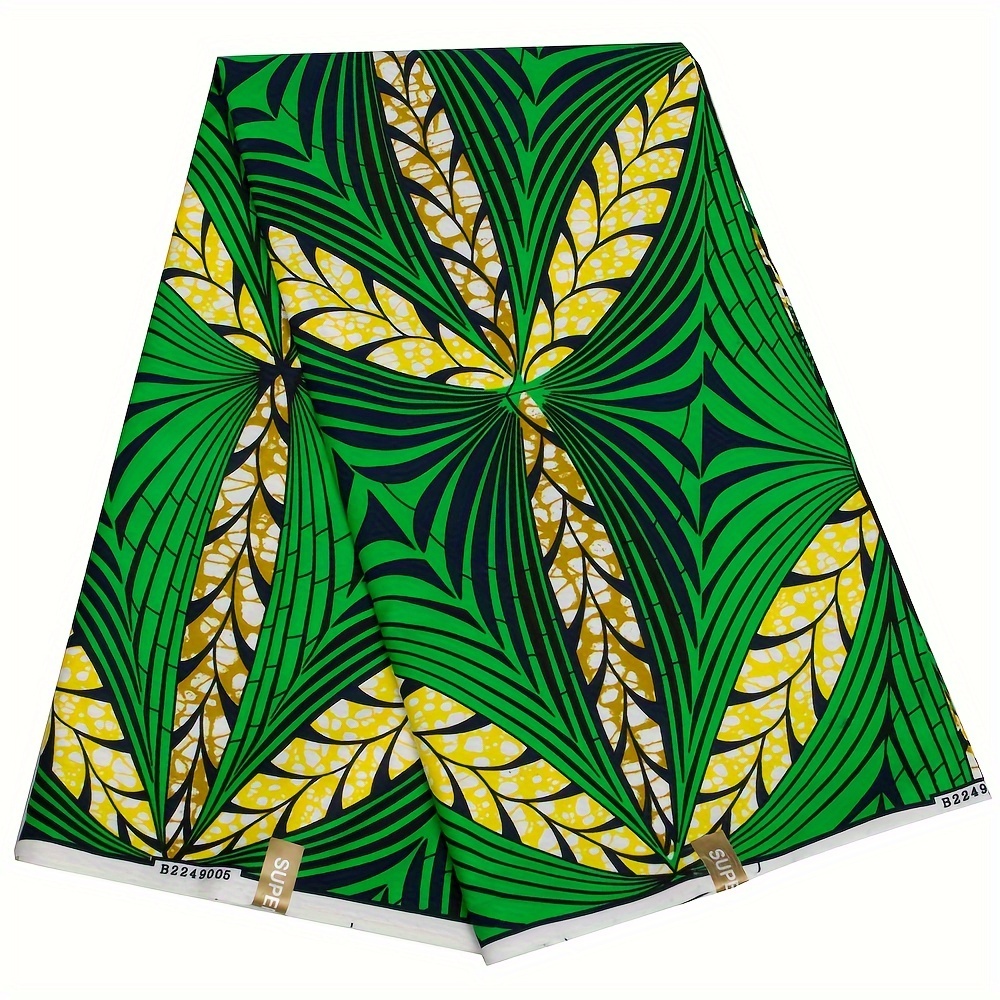 Popular African 100% Polyester Double-Sided Pagne African Wax