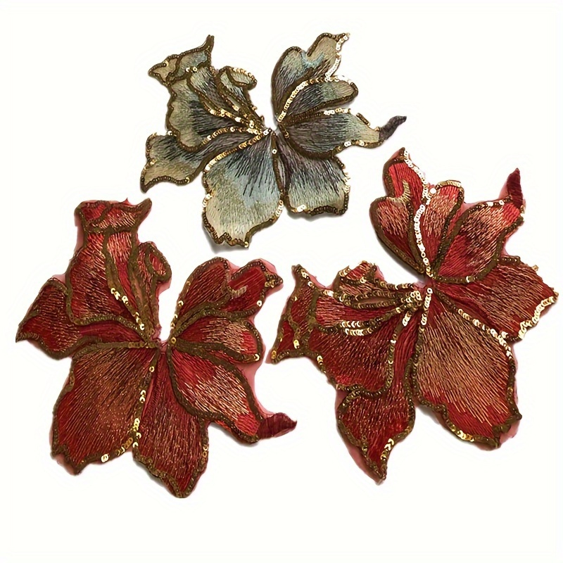 Hojas de pegatinas impresas con motivos flores para joyas resina
