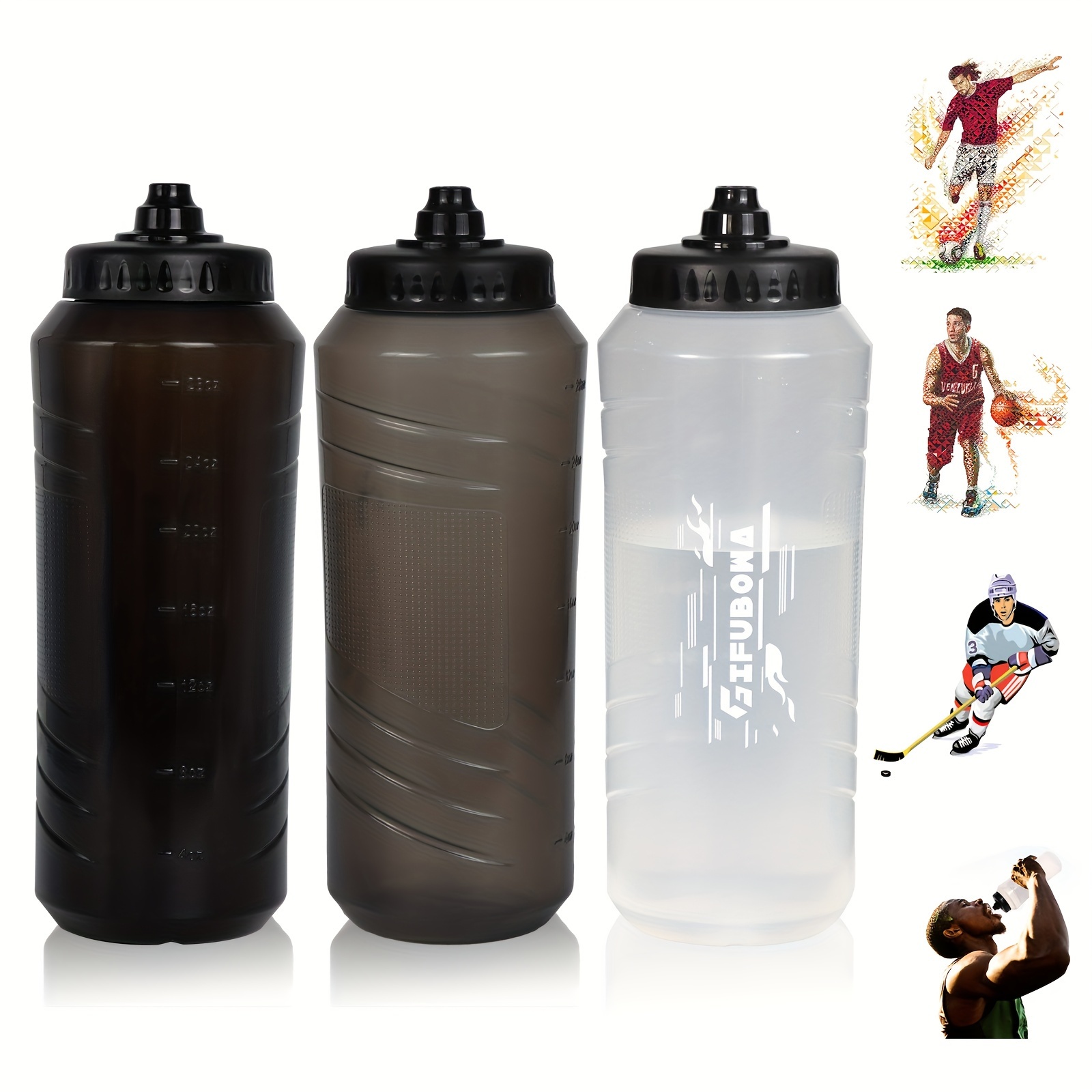 Squeeze Type Outdoor Sports Water Cup Bpa Free Easy To - Temu