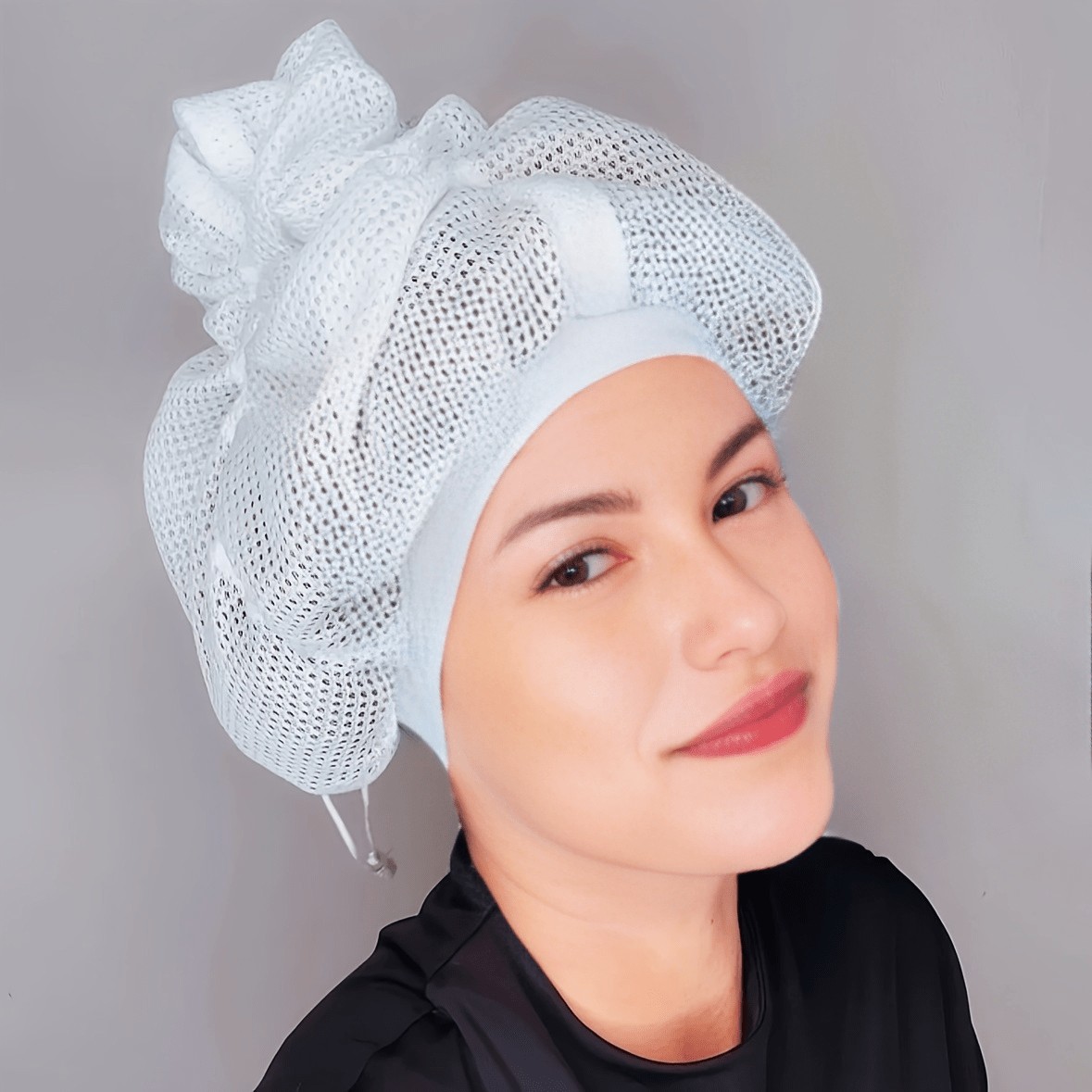 Waffle Dry Hair Gorro Mujer Agua Secado Rápido Turbante - Temu