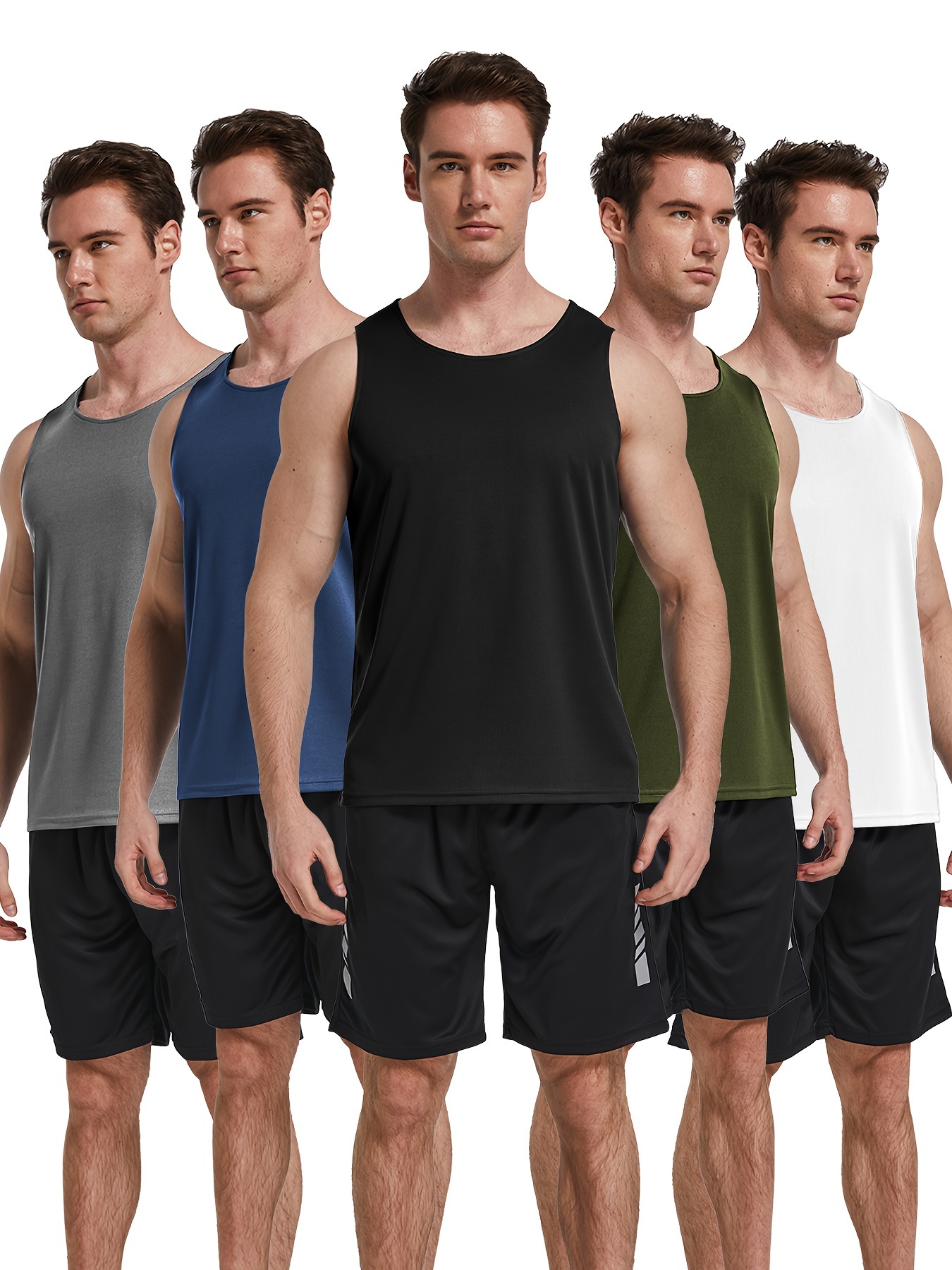 Men Muscle Shirts - Temu Japan