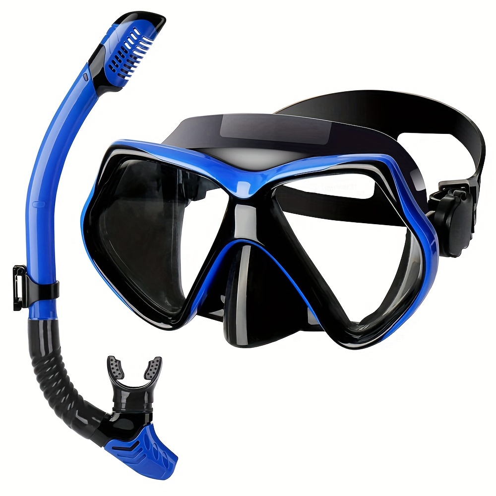 Máscara Buceo Profesional Gafas Natación Impermeables - Temu